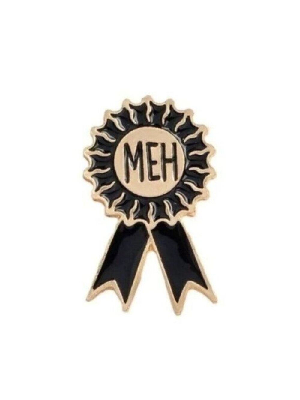 3/20 Meh Ribbon Award Enamel Pin